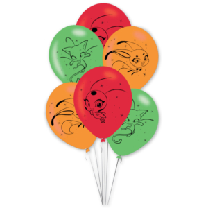 ,Globos Latex 27,5cm Ladybug/ Ref: 9917072