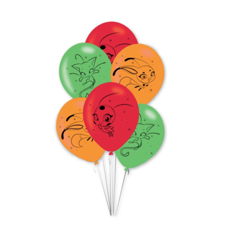 Globos de Latex Ladybug Tucán Fiestas