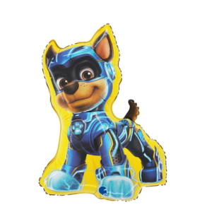 Globo Forma Patrulla Canina "Chase" Amarillo