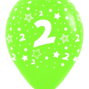 B/12 Globos Surtidos 30cm Ø (Nº 2) /Ref: R12-Nº 2