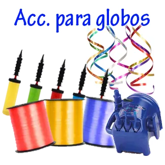 Accesorios para globos